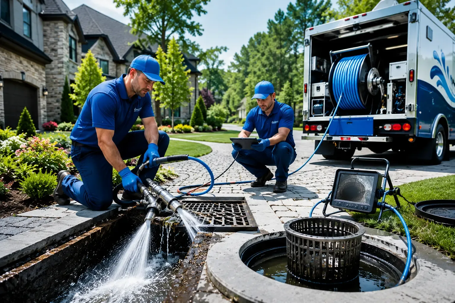 Local outdoor drain cleaning professionals in Blue Mound, KS